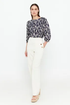 Vero Moda Pantalones largos con botones laterales