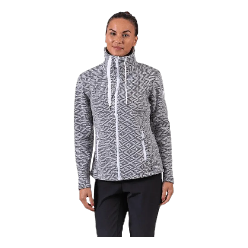 Weather Report Freida Melange Fleece Jacket Grey