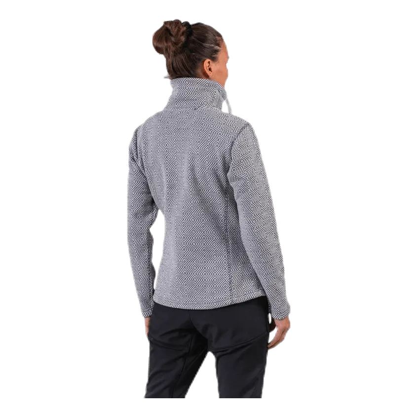 Weather Report Freida Melange Fleece Jacket Grey