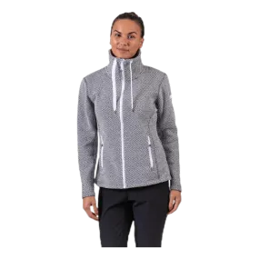 Weather Report Freida Melange Fleece Jacket Grey