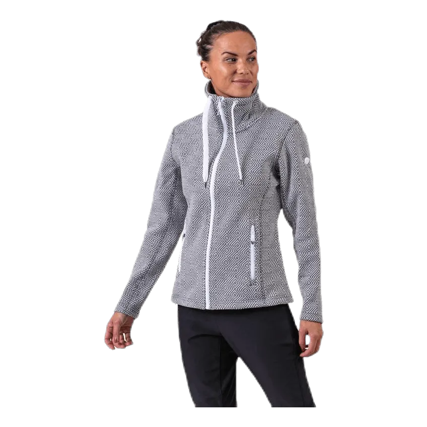 Weather Report Freida Melange Fleece Jacket Grey