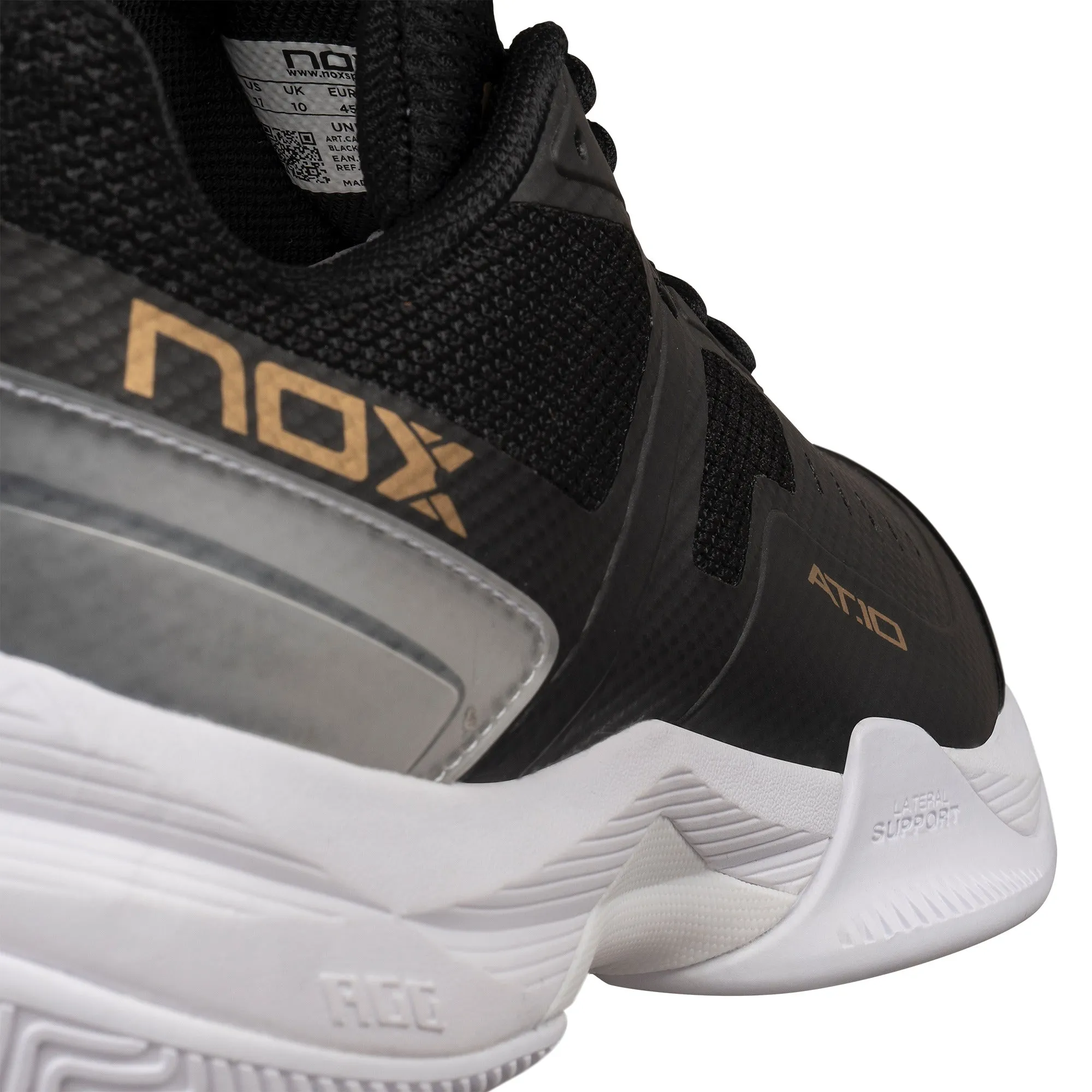 Zapatillas de pádel Nox AT10 PRO Negro/Oro