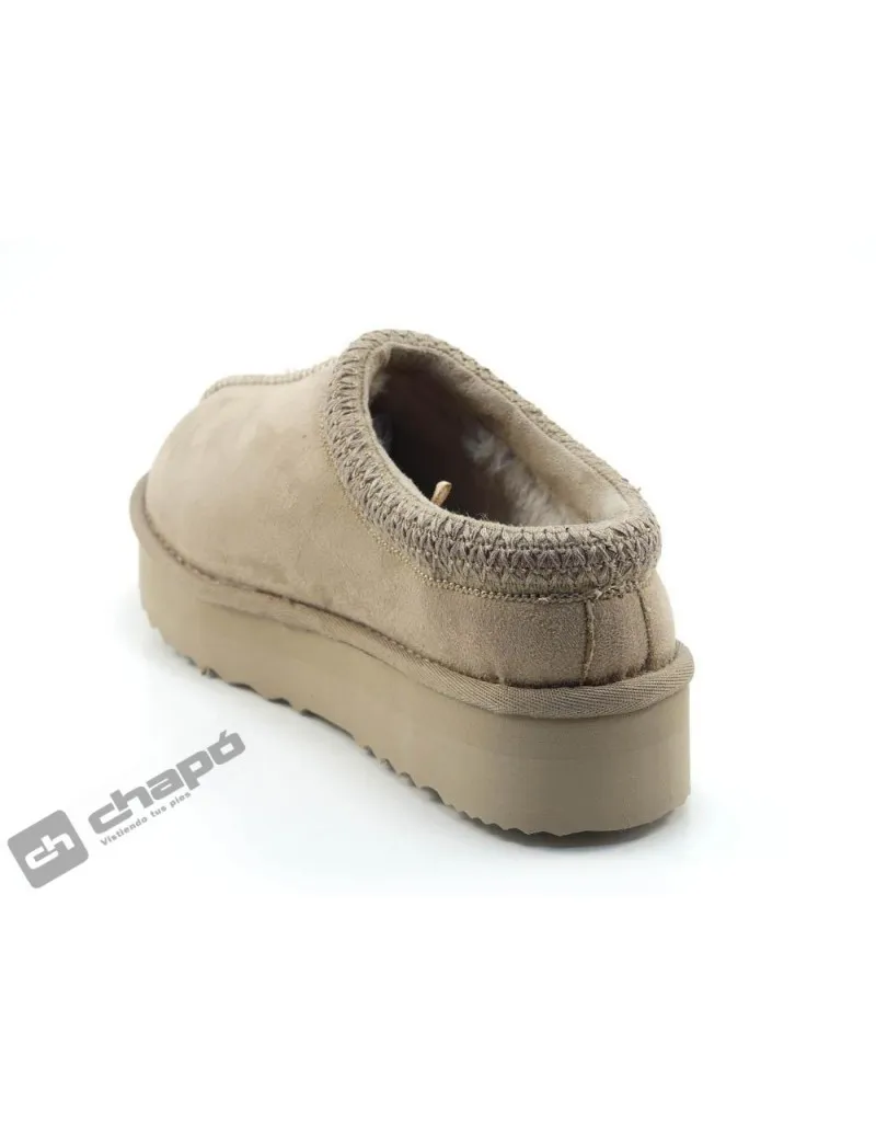 Zapatillas Deportiva Taupe Mustang 59561